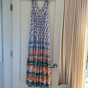 Anthropologie dress maxi floral EUC